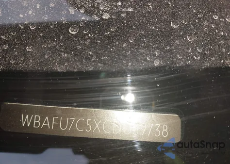 2012 BMW 535I xDrive from USA, damaged, VIN WBAFU7C5XCDU59738